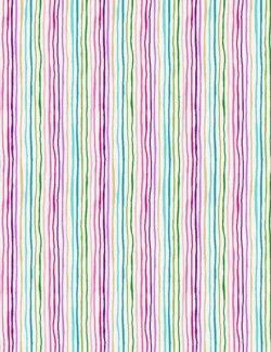 Fat quarter tissu coton patchwork Tropica Stripes – Makower UK