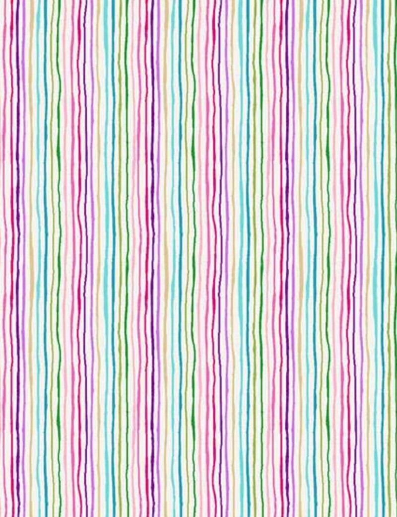 Fat quarter tissu coton patchwork Tropica Stripes – Makower UK