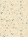 Tissu coton Astres et Constellations Charmed Makower UK