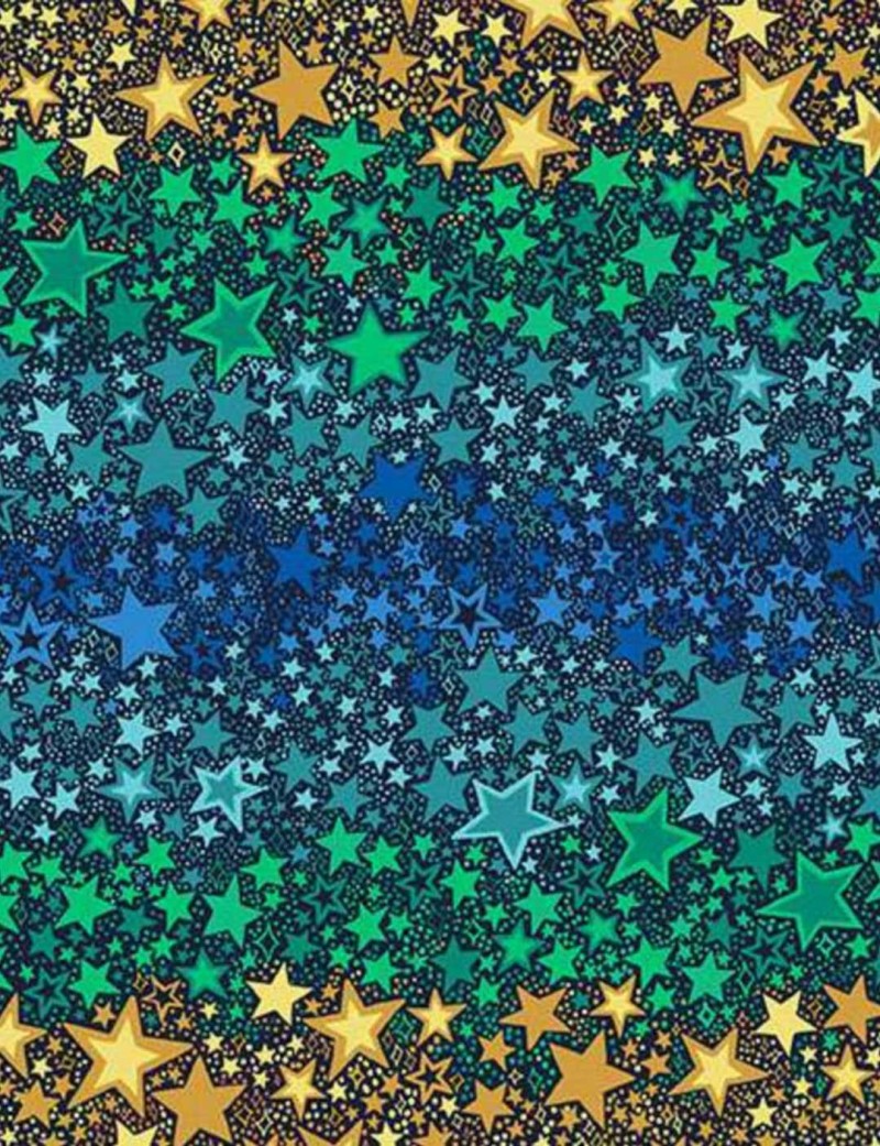 Fat quarter Ombre Star 247-B – Makower UK
