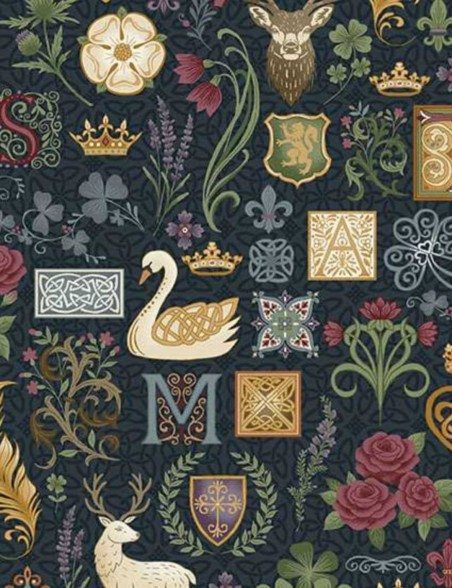 Tissu Kindred Legend 203-B – Makower UK
