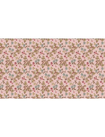 Tissu coton Super Bloom Jasmine rose