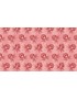 Tissu coton Sweet Sixteen à motifs de Fleurs Rouges