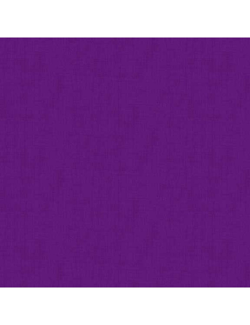 Tissu coton Linen Violet Pensée