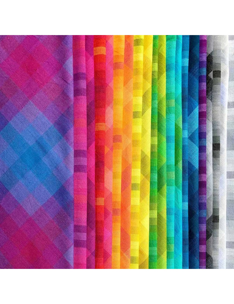 Tissu coton Carreaux Kaleidoscope de Alison Glass