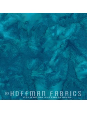 Tissu Batik marbré Bleu Wade