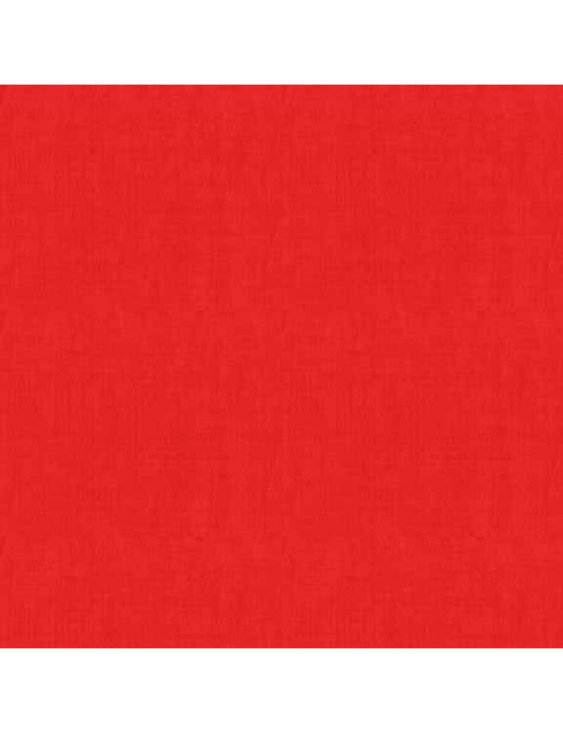Tissu coton Linen Rouge Flashy
