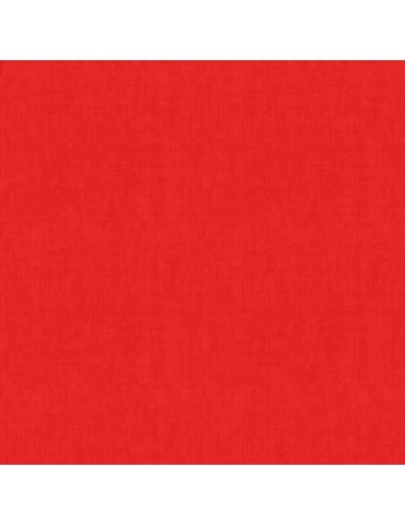Tissu coton Linen Rouge Flashy