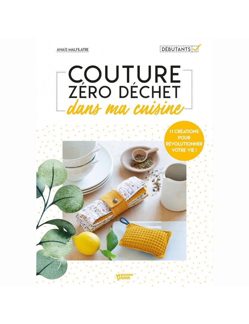 Livre Couture zéro déchet dans ma cuisine