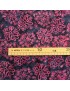 Tissu Batik imprimé Winter à motifs de Fleurs