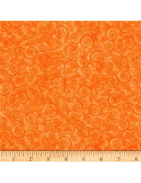 Tissu coton Harmony à motifs de Spirales