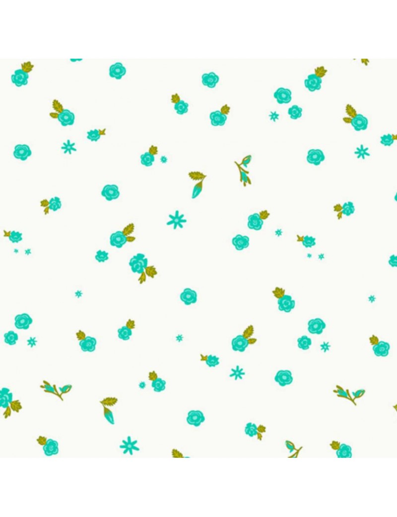 Tissu coton Alison Glass Sunprints 2019 à motifs de Fleurs