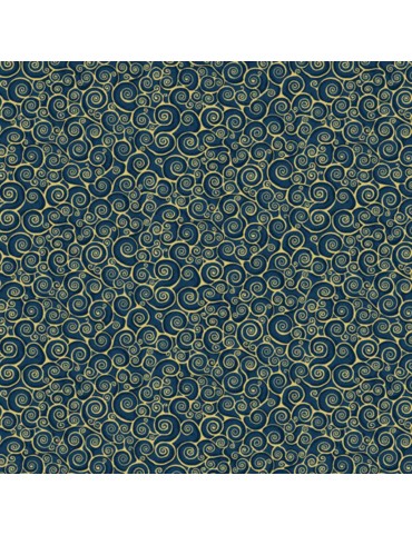 Fat quarter Rhapsody 2019 Arabesques Or
