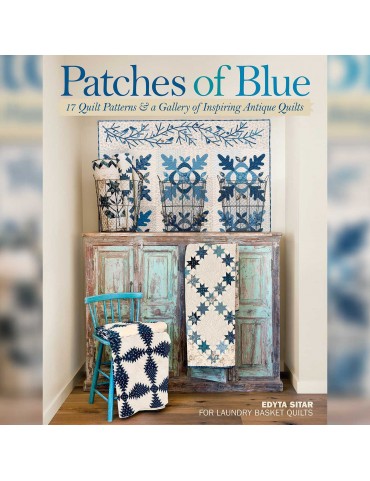 Livre patchwork Patches of Blue par Edyta Sitar
