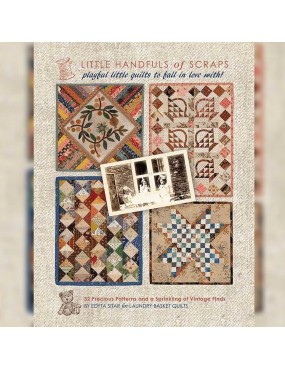 Livre patchwork Little Handfuls of Scraps par Edyta Sitar