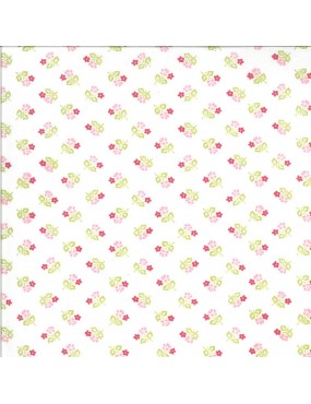 Tissu coton Sophie By à petits motifs Floraux