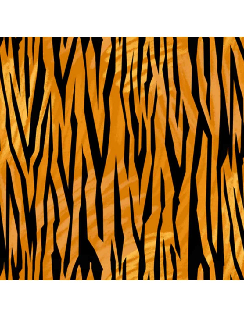 Fat Quarter Tiger Tails à motifs de rayures de tigre