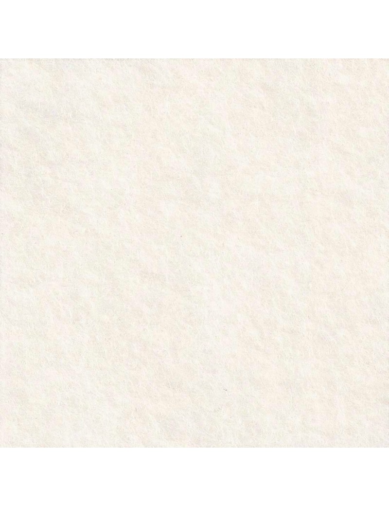 OULII Feutrine Blanche Tissu Feutre de Laine Ruban de Noel 3cm x