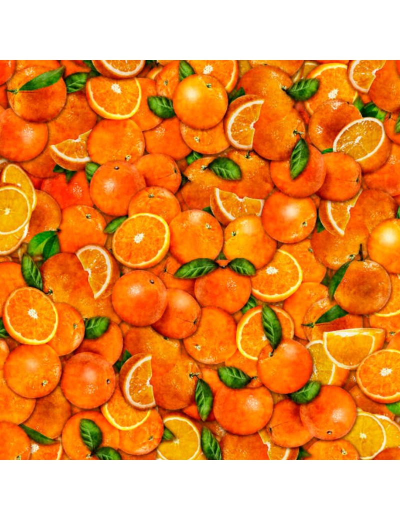 Fat quarter Fresh à motifs d'oranges