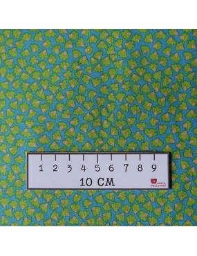 Tissu coton MagiCountry par Odile Bailloeul à motifs de clochettes