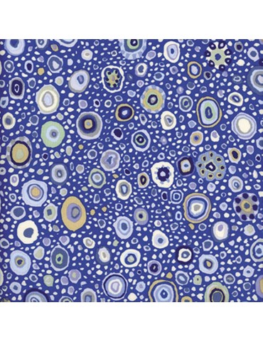 Tissu coton Kaffe Fassett à motifs de Ronds avec Pois Multicolores