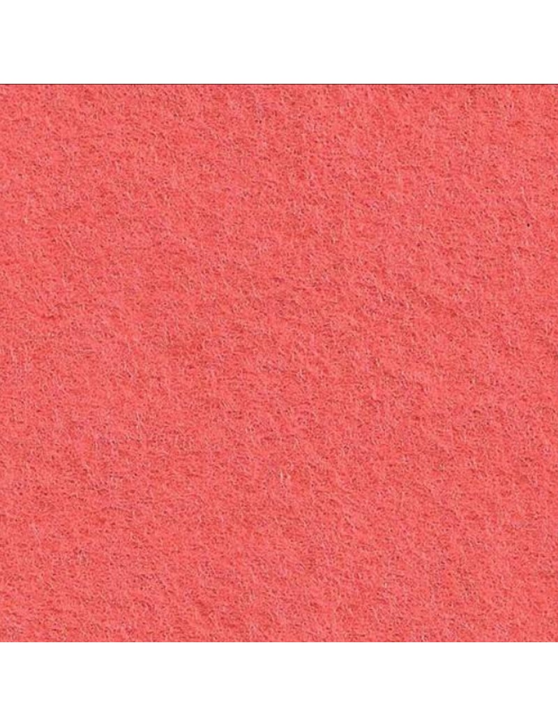 Feutrine de laine The Cinnamon Patch Corail CP141