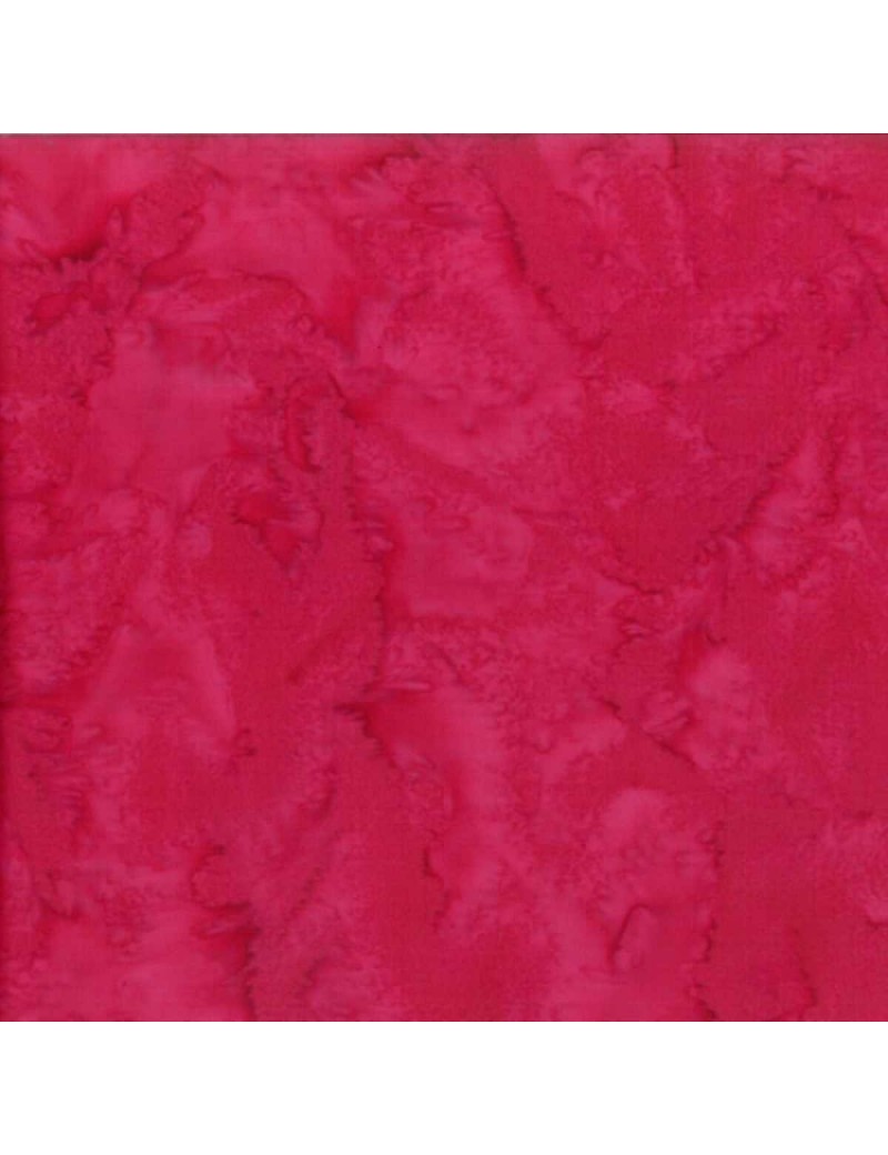 Fat quarter Batik marbré Rouge Strawberry Daiquiri