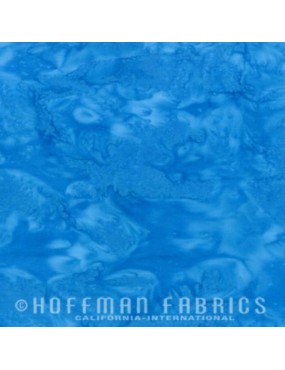Tissu Batik marbré Bleu...