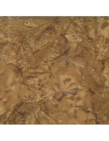 Fat quarter Batik marbré Marron Thanksgiving