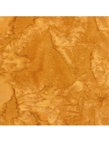 Fat quarter Batik marbré Jaune Cornbread